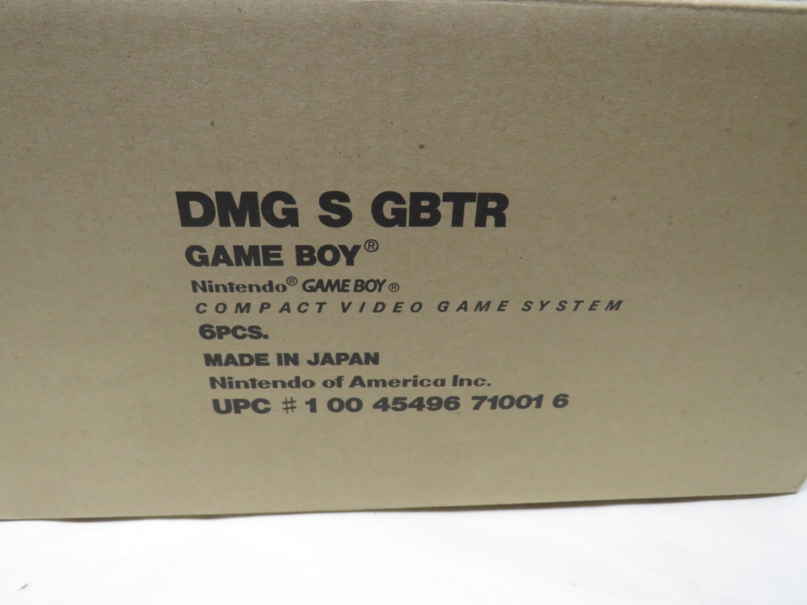 RARE EMPTY Original Nintendo Game Boy Video Game System case box DMG S GBTR