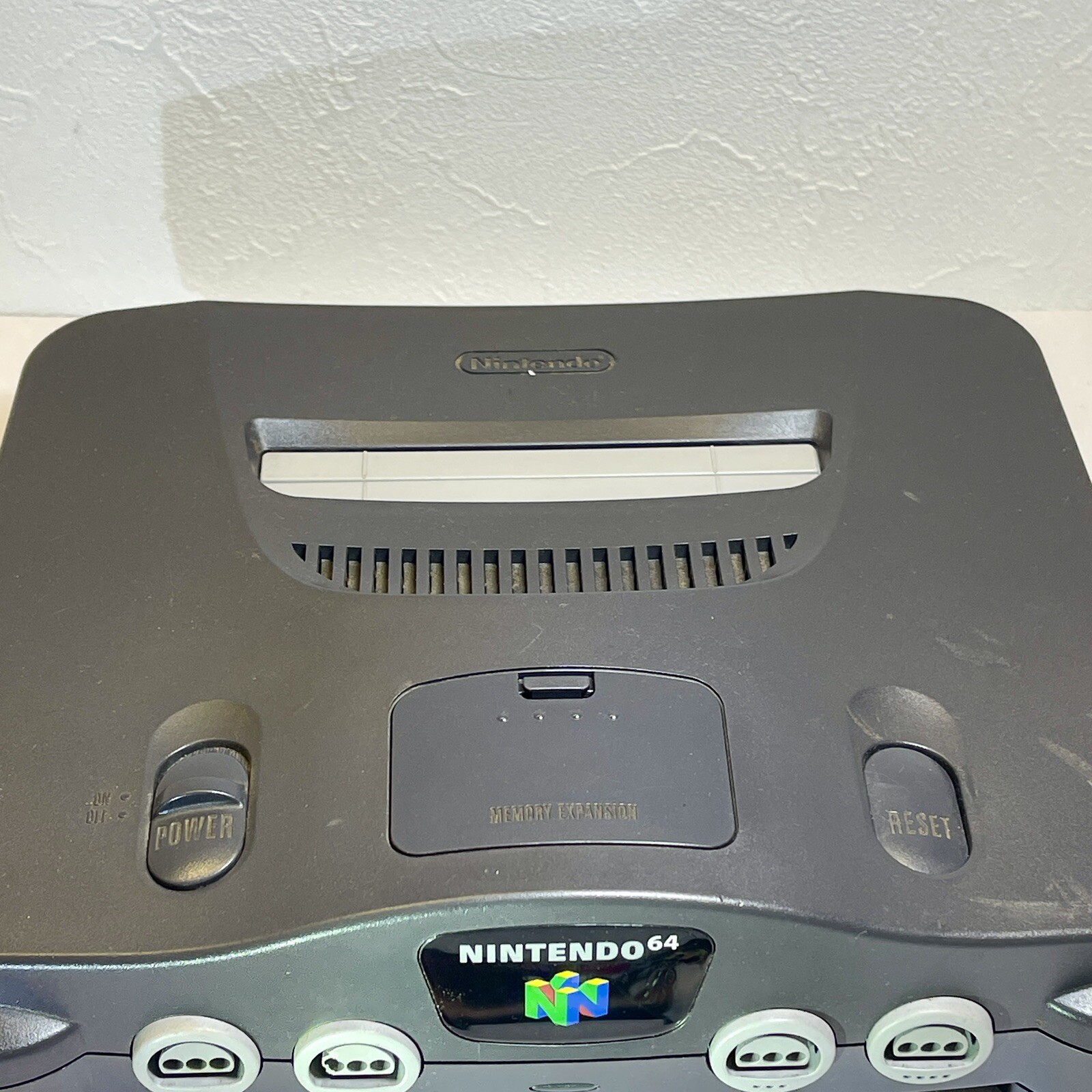 Nintendo 64 Console – Gray Used Boxed Play Tested Box/VG+ Console/VG+ Japan