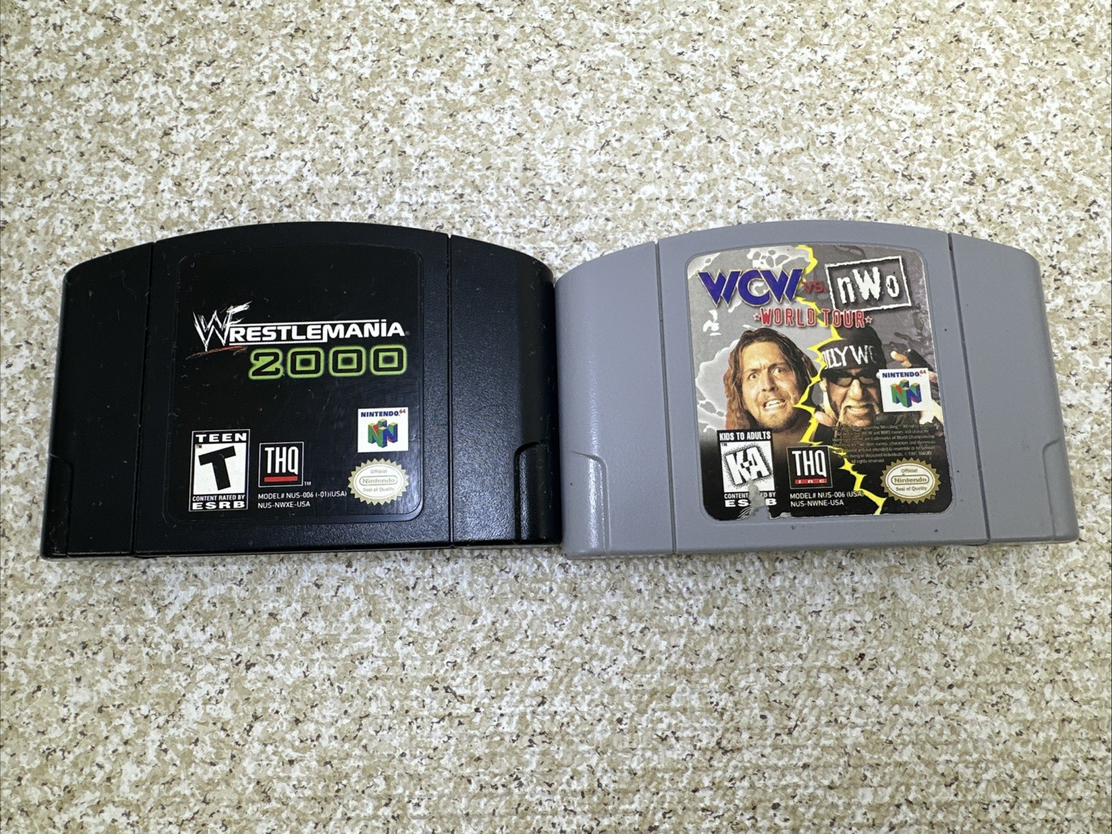 Nintendo 64 Console BUNDLE W/2 Controllers, Jumper Pak, 2 Games & Cords Tested