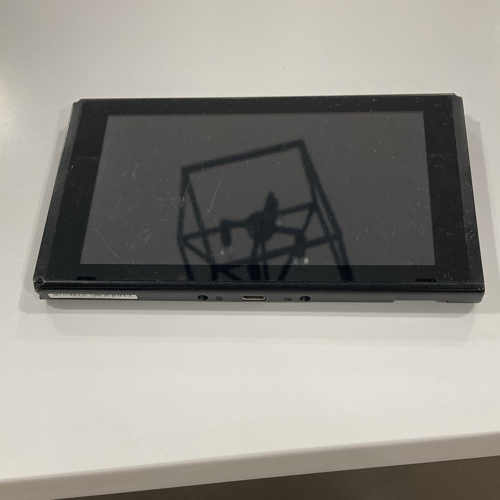 Nintendo Switch DOES NOT TURN ON Tablet w/ Neon Red & Blue Joy-Con, USB-C