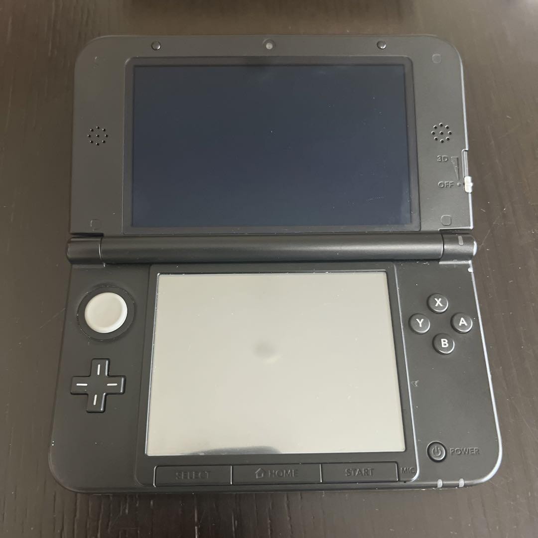 Nintendo 3DS XL LL Silver Black console Japanese ver. In Box Good stylus s1047