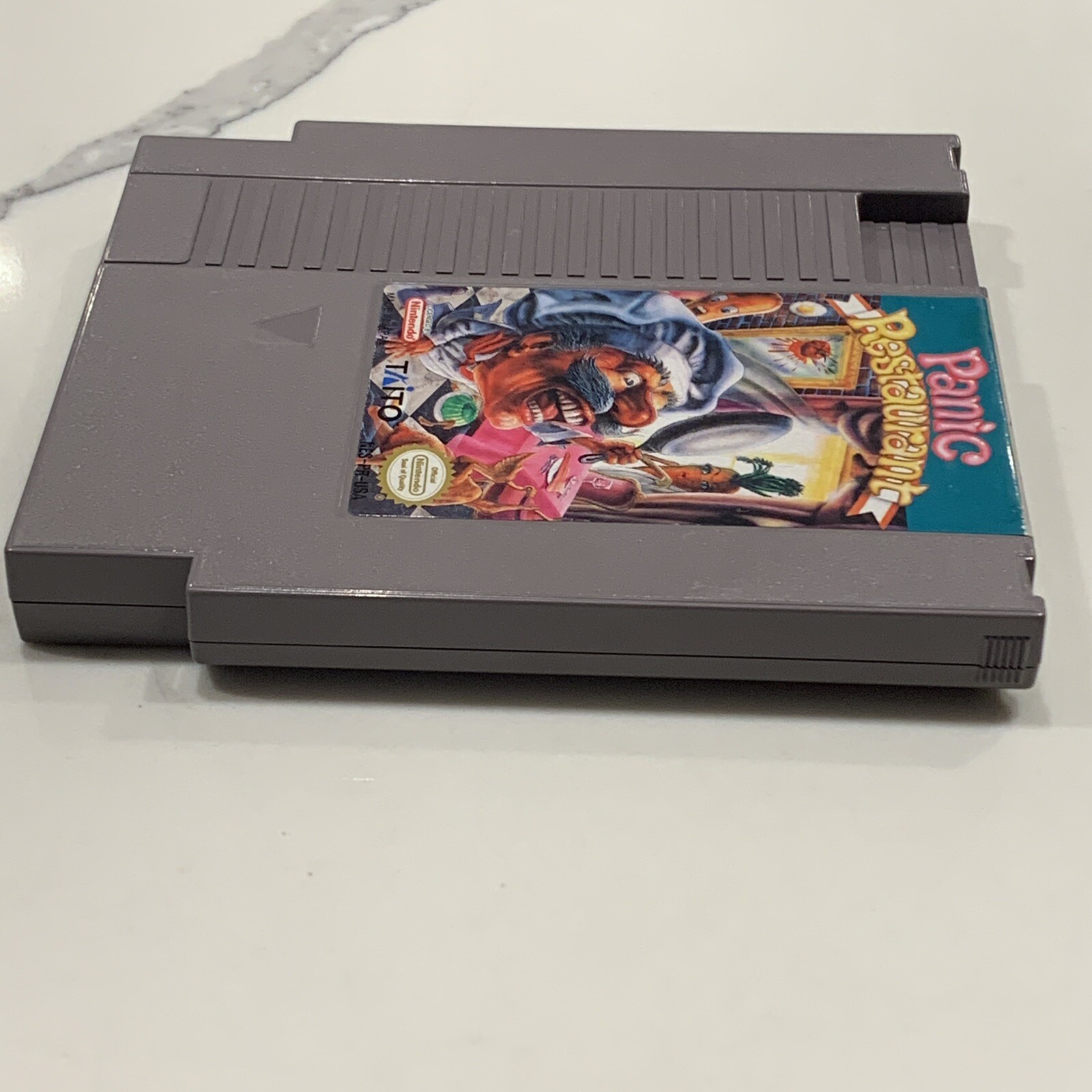 Panic Restaurant (NES, 1992) Authentic Complete CIB Manual TESTED