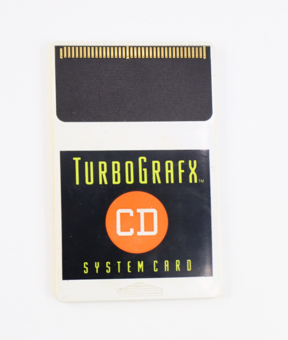 Turbo Grafx16 CD System Card – US Version – Tested And Working