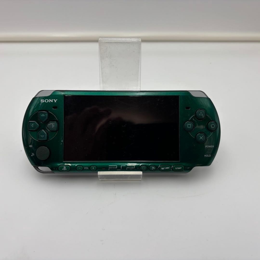 Sony PSP-3000 Console Green Rare Color Region free Tested w/charger