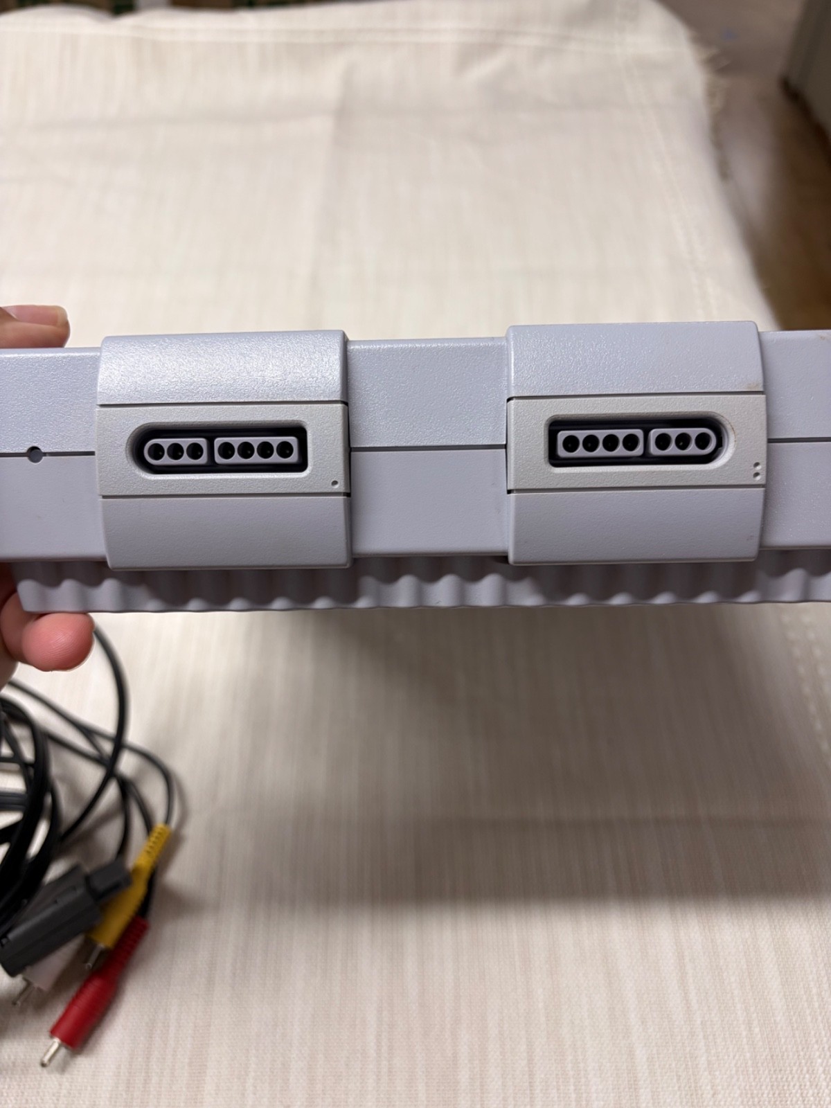 Nintendo SNES-001 Home Console (Gray) Bundle with Super Mario AllStars