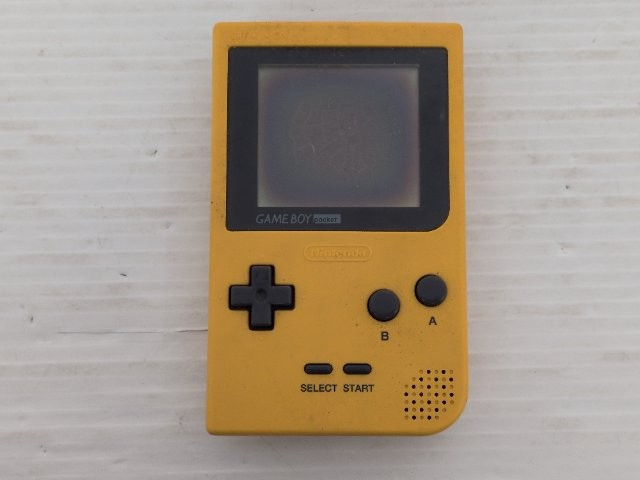 AS IS-Game Boy Pocket Console (MGB-001 / Yellow) GameBoy JP GAME. 9000025721967