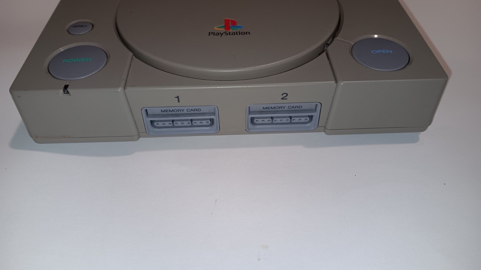 Sony PlayStation 1 SCPH-7501 Bundle Power Cord RFU Adapter RCA AV Cable Turns On