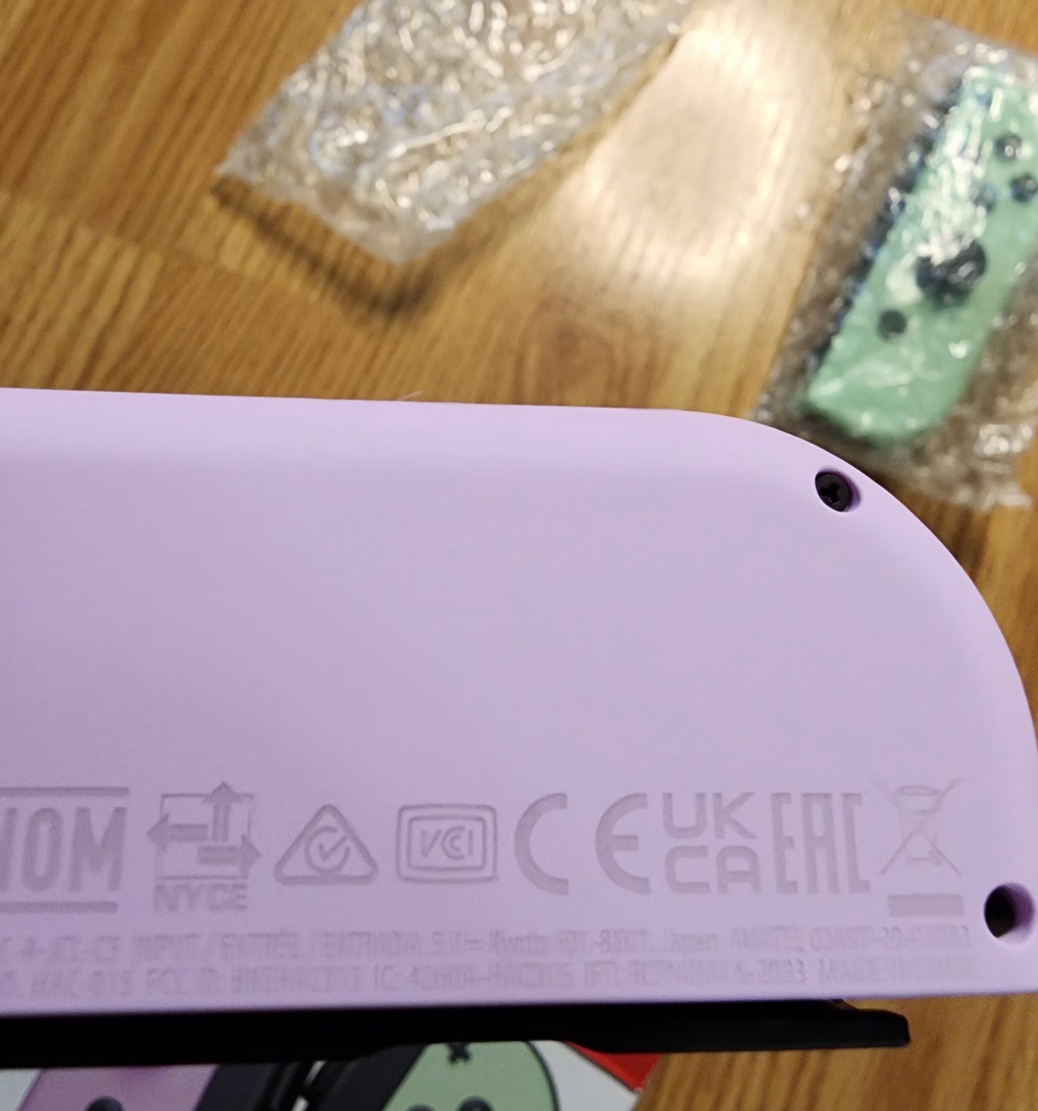 Nintendo Switch Joy-Con (L)/(R) – Pastel Purple Pastel Green – Japan Stock New