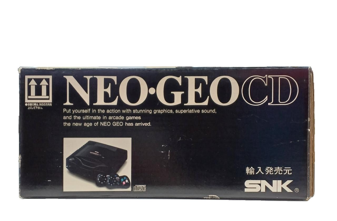 SNK NEOGEO CD Console Front Loading Model 1994 Rare Boxed Works Tested Used