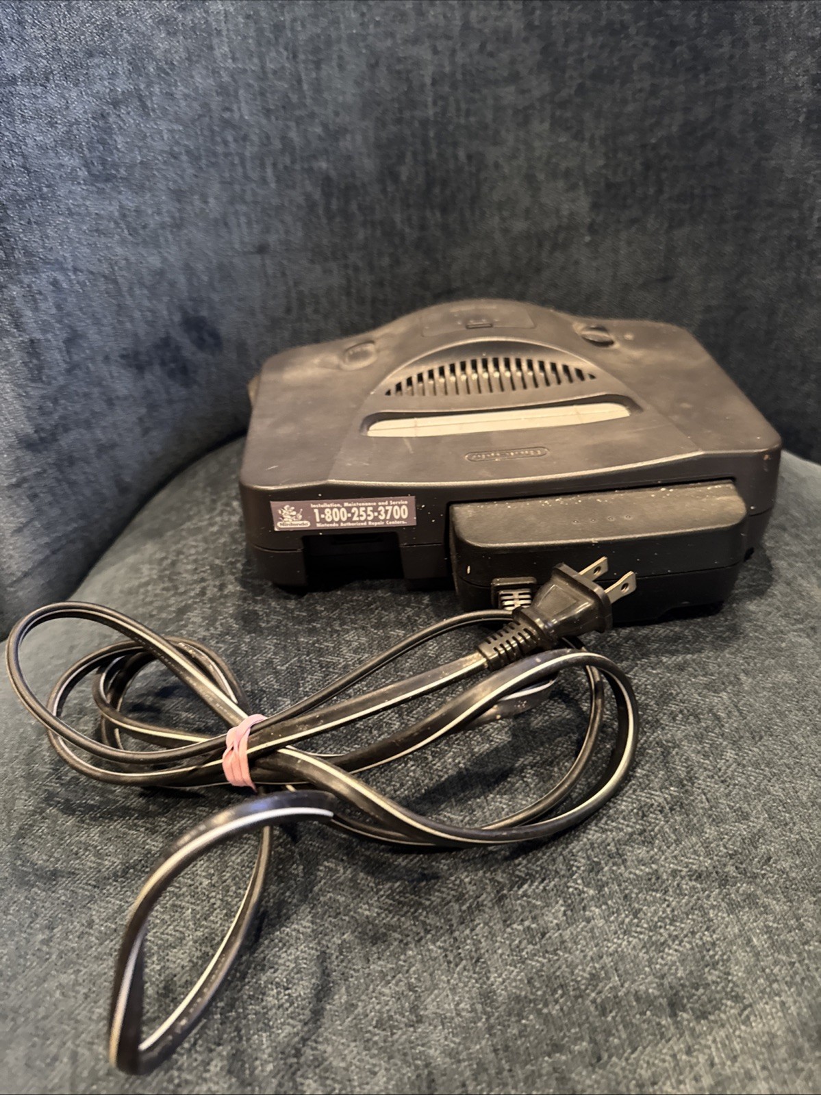 RETRO POWER! Nintendo 64 Console N64 – RED EXPANSION PAK Installed! OEM Power
