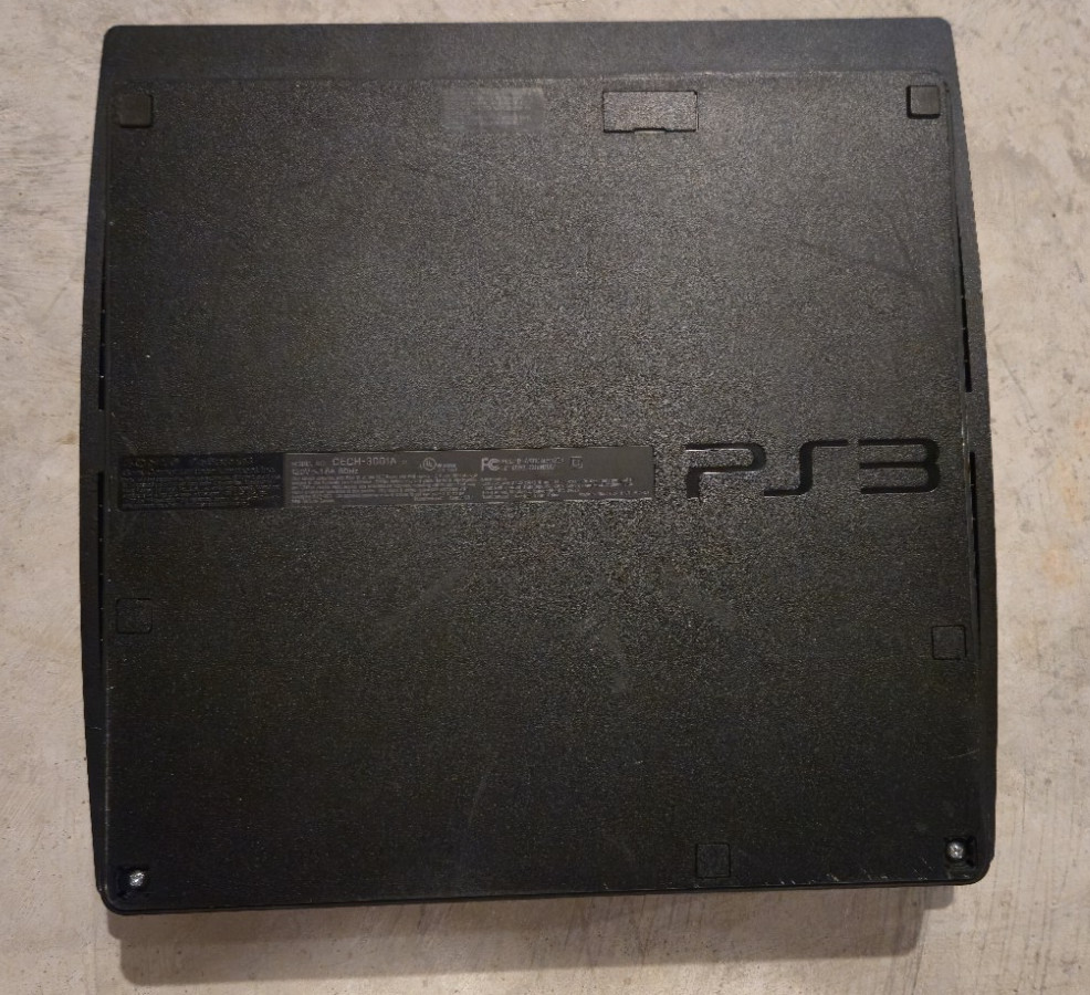 PlayStation 3 Slim Model CECH-3001A with DS3 Controller and MW3 – Tested Working