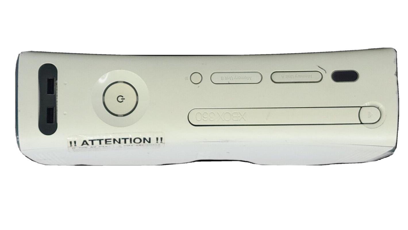 Microsoft white Xbox 360 Console