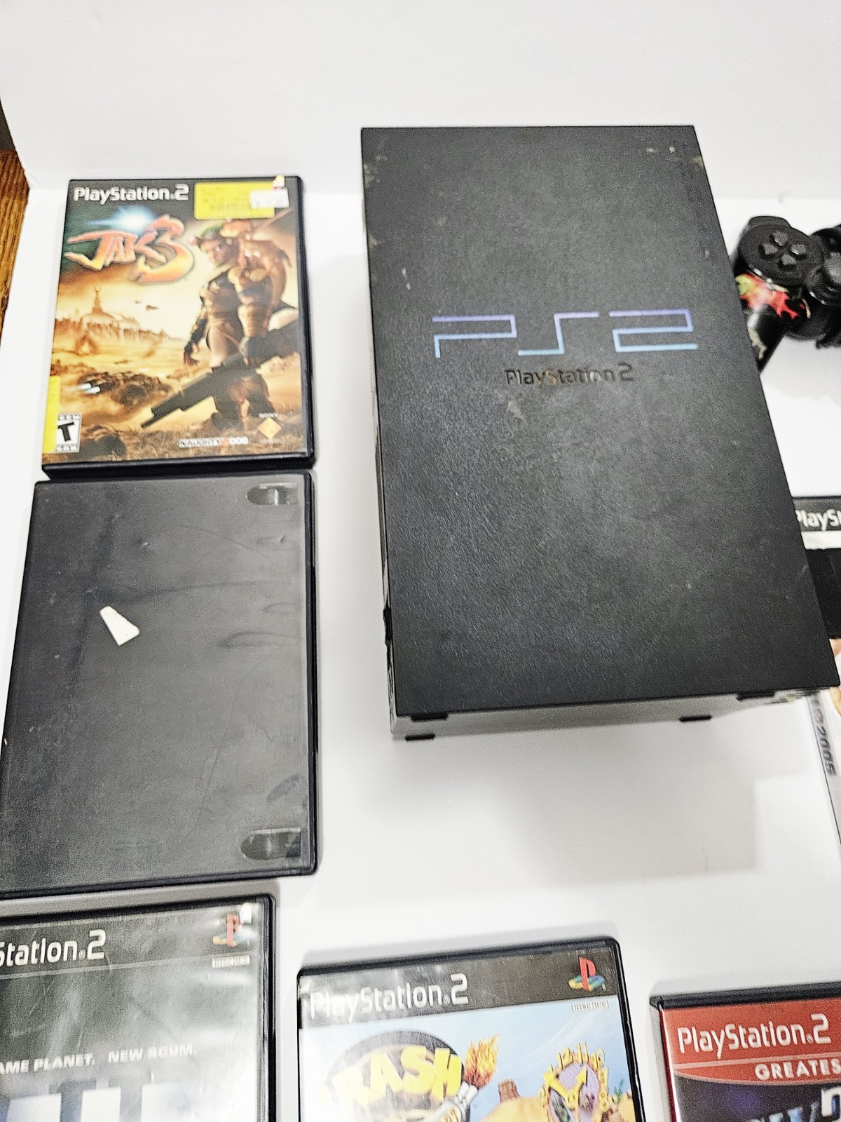PS2 Console Fat Playstation 2 35001, Controller Memory Card All Cables 16 Games