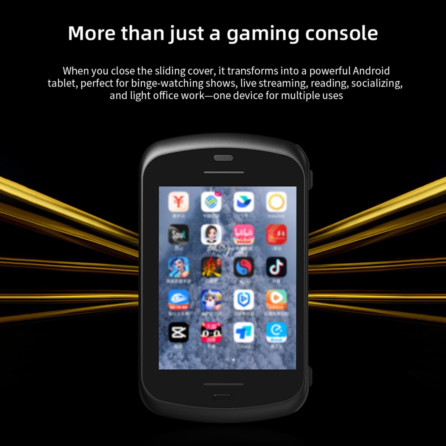 RG Slide handheld game console with 4.7-inch LTPS memory 128GB