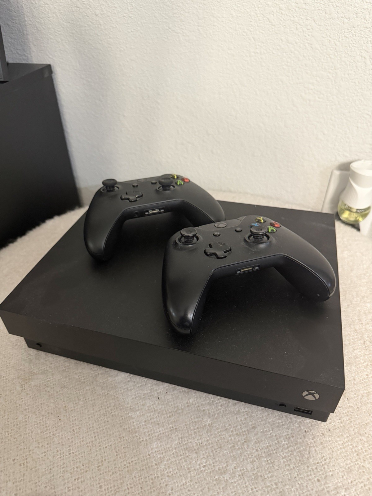 Microsoft Xbox One X 700+GB 4K UHD Black Console w/ 2 Wireless Controllers