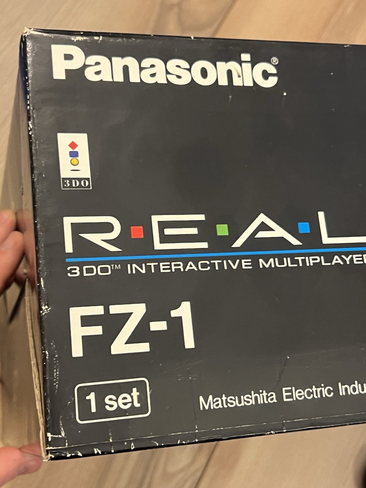 Panasonic 3DO REAL FZ-1 Console Bundle 2 Controllers 2 Games For Parts Powers On