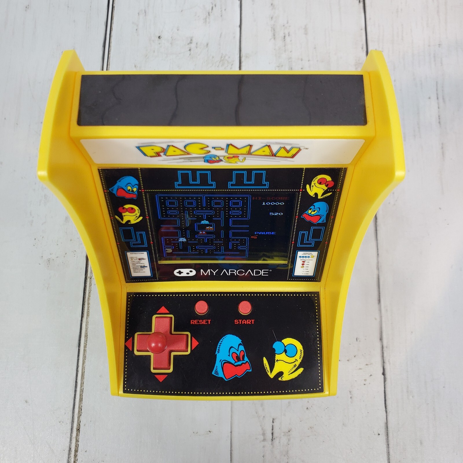 My Arcade Pac-Man Mini Arcade Machine – DGUNL3220 Retro Games Portable GUC