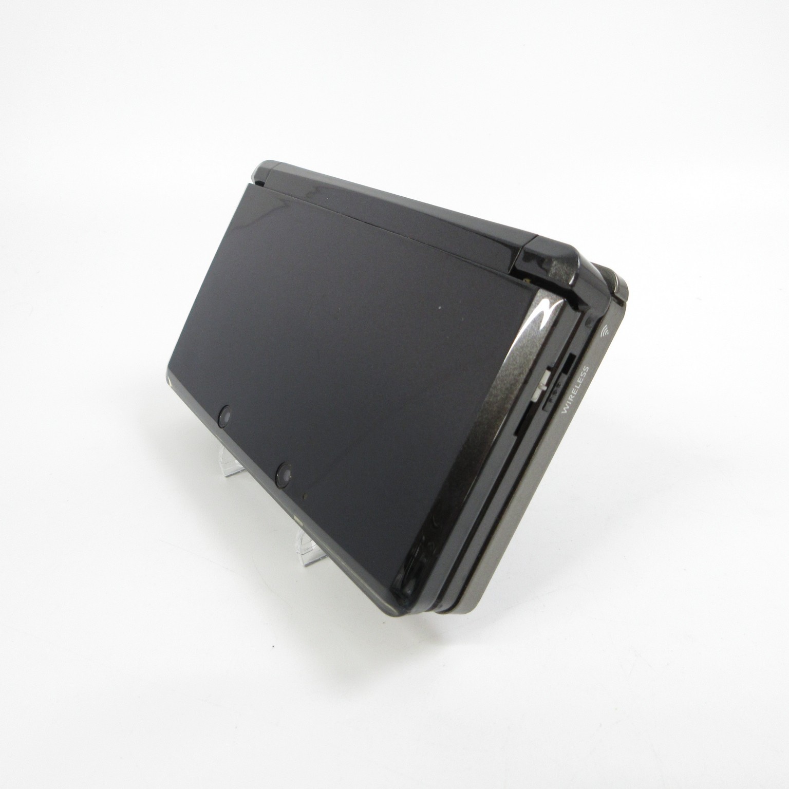 【Excellent】Nintendo 3DS Cosmo Black Console ONLY Japanese Edition #ReRe0530/02
