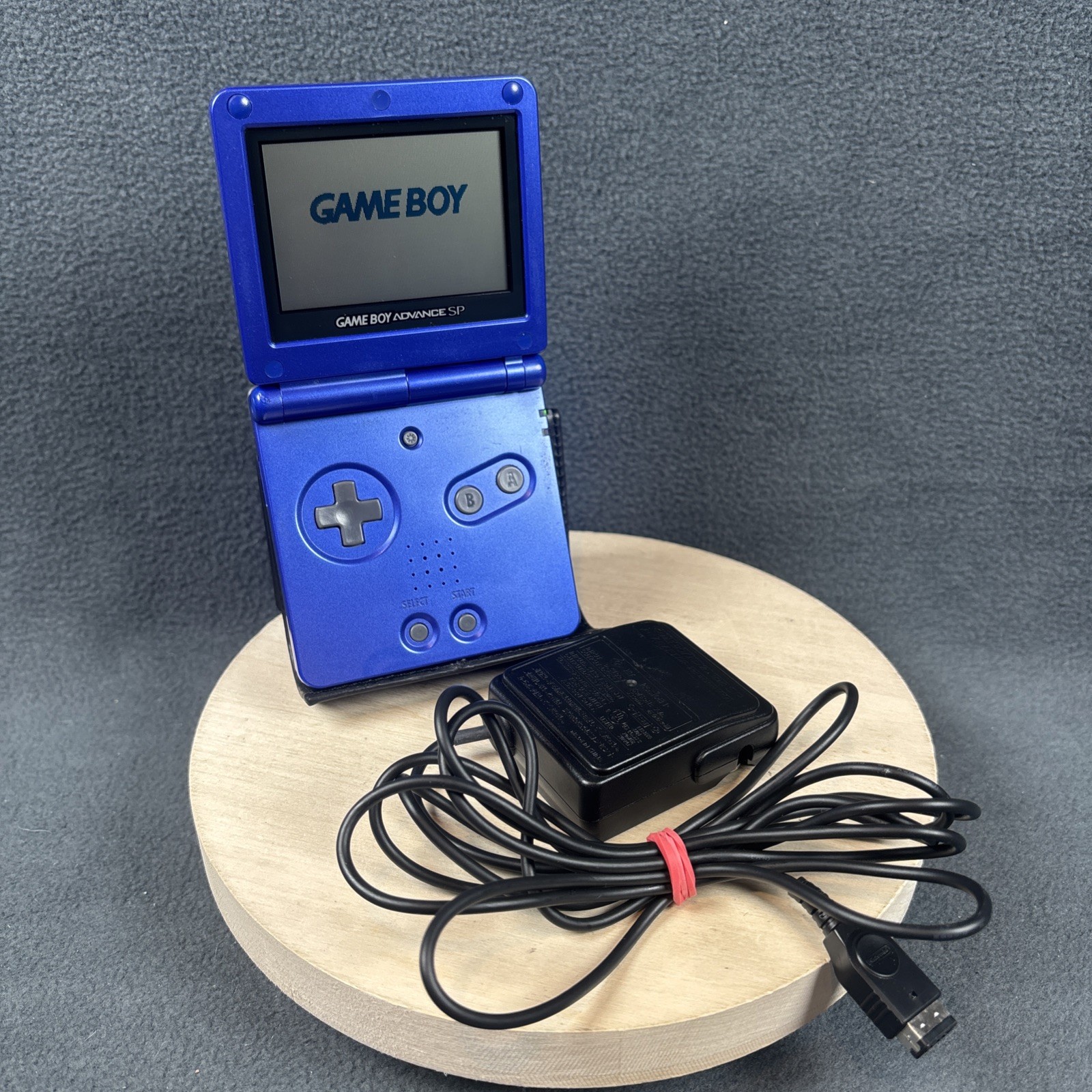Nintendo Game Boy Advance SP Cobalt Blue AGS 001 Console w/ Charger – Tested