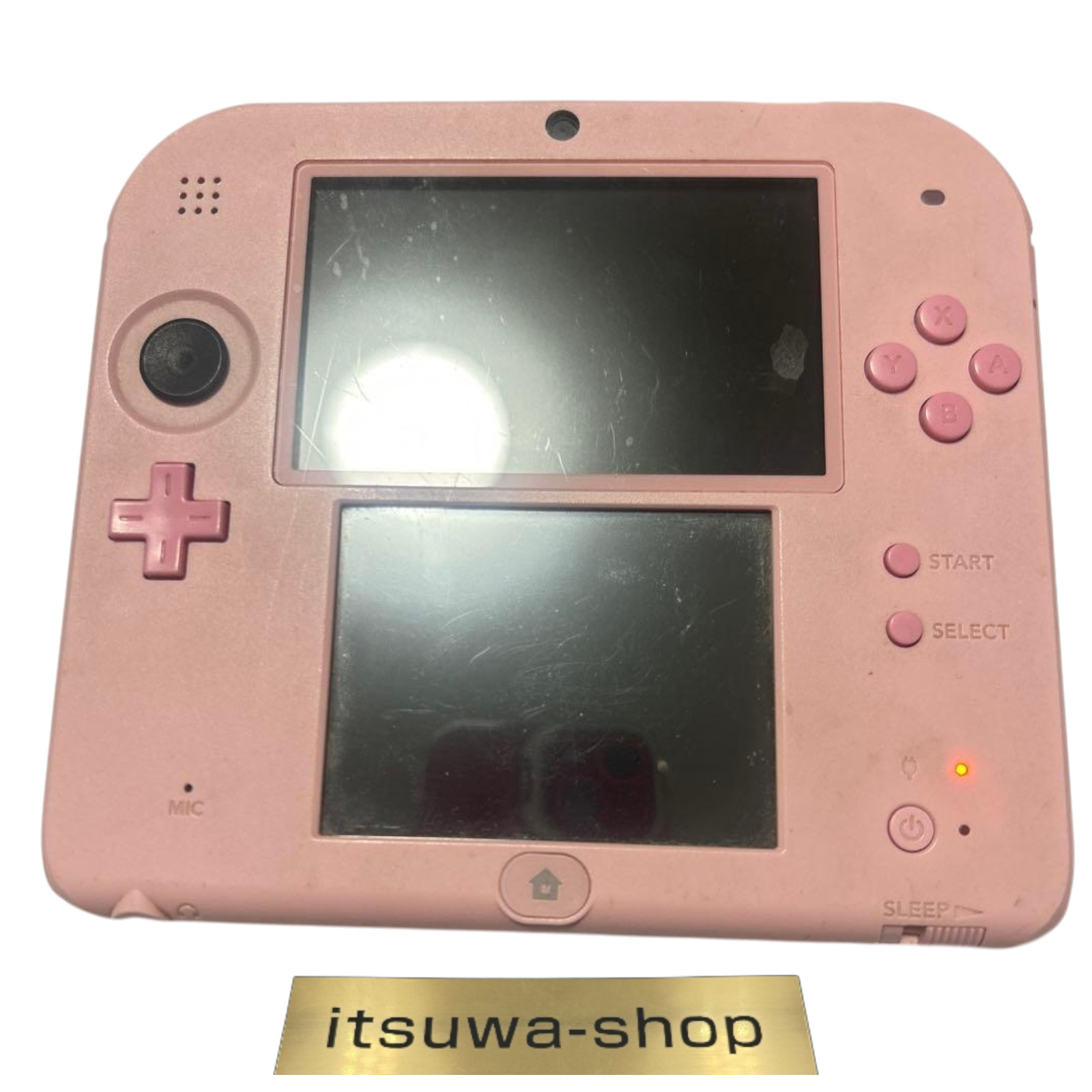 Nintendo 2DS Pink Console FTR-001 Handheld from Japan Tested