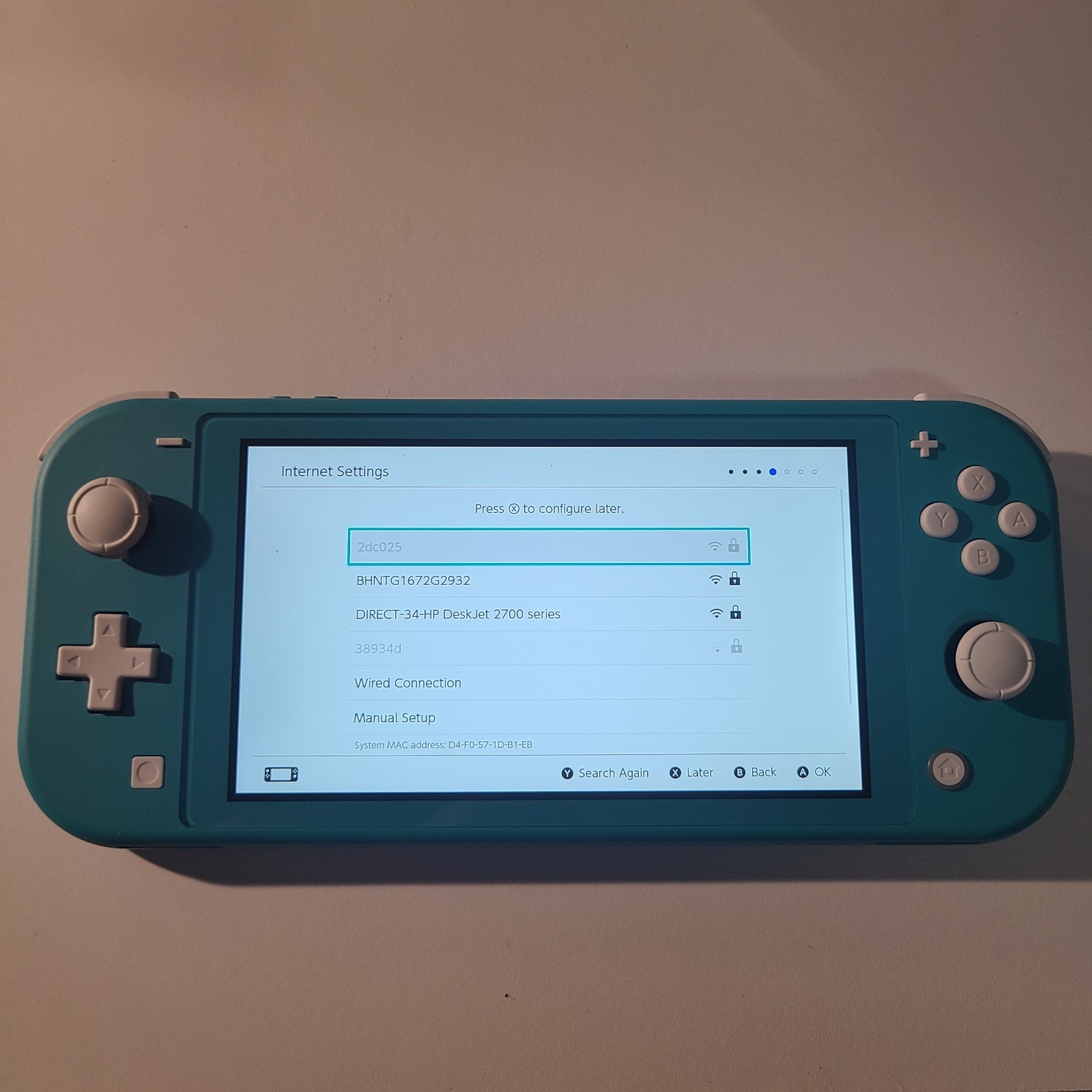 Nintendo Switch Lite Turquoise Console & Charger hdh 001