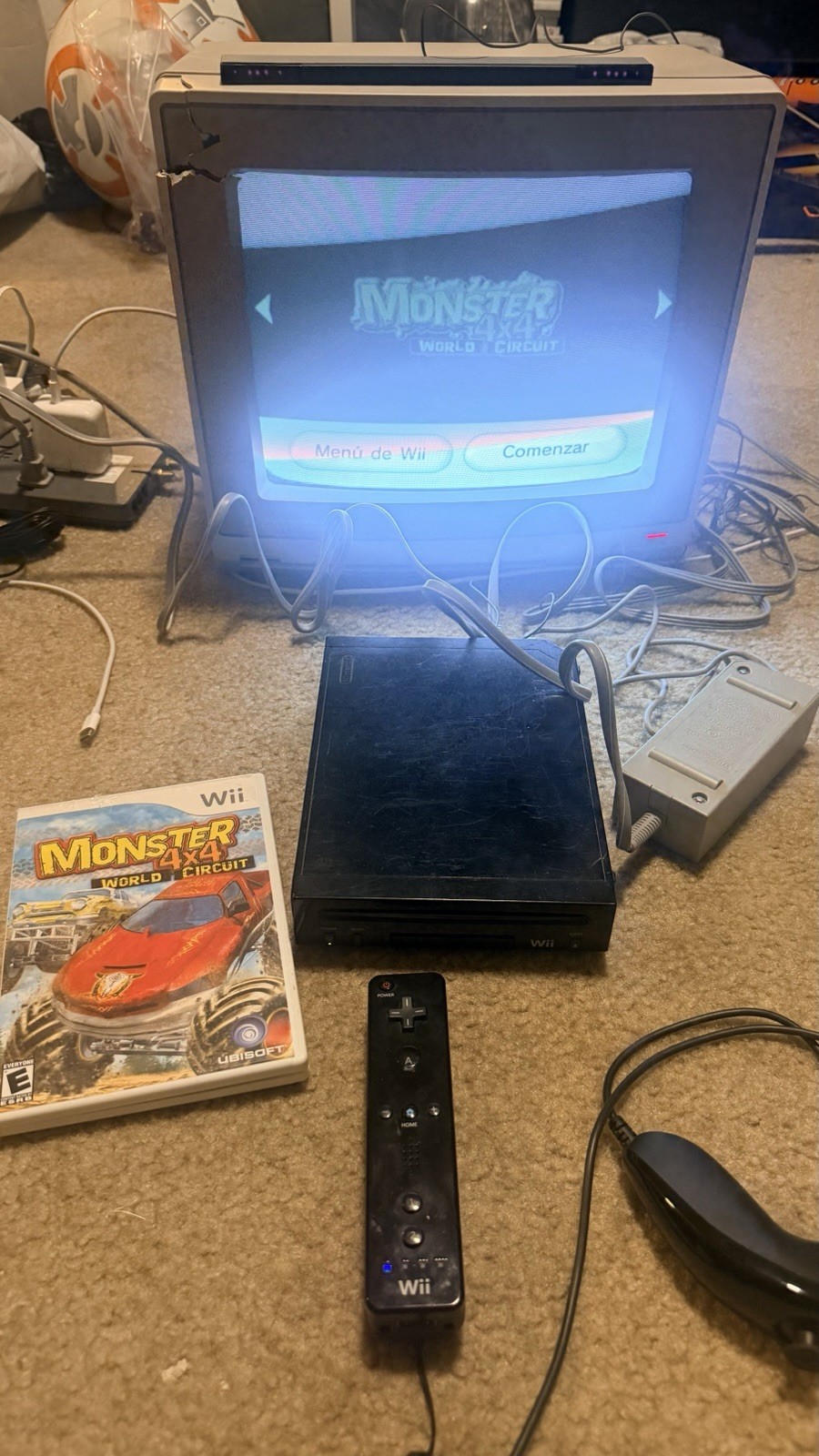 Nintendo Wii Console Bundle Lot – Clean and Tested!
