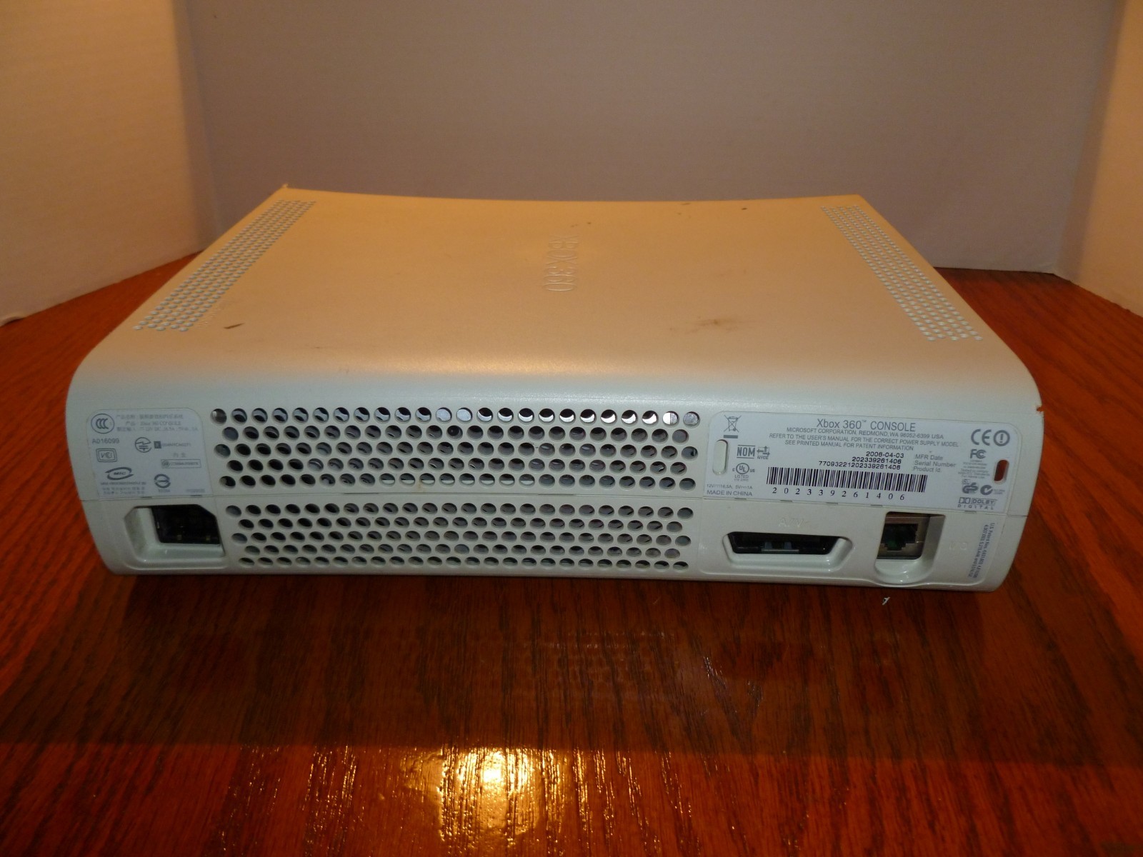 Xbox 360 Non HDMI