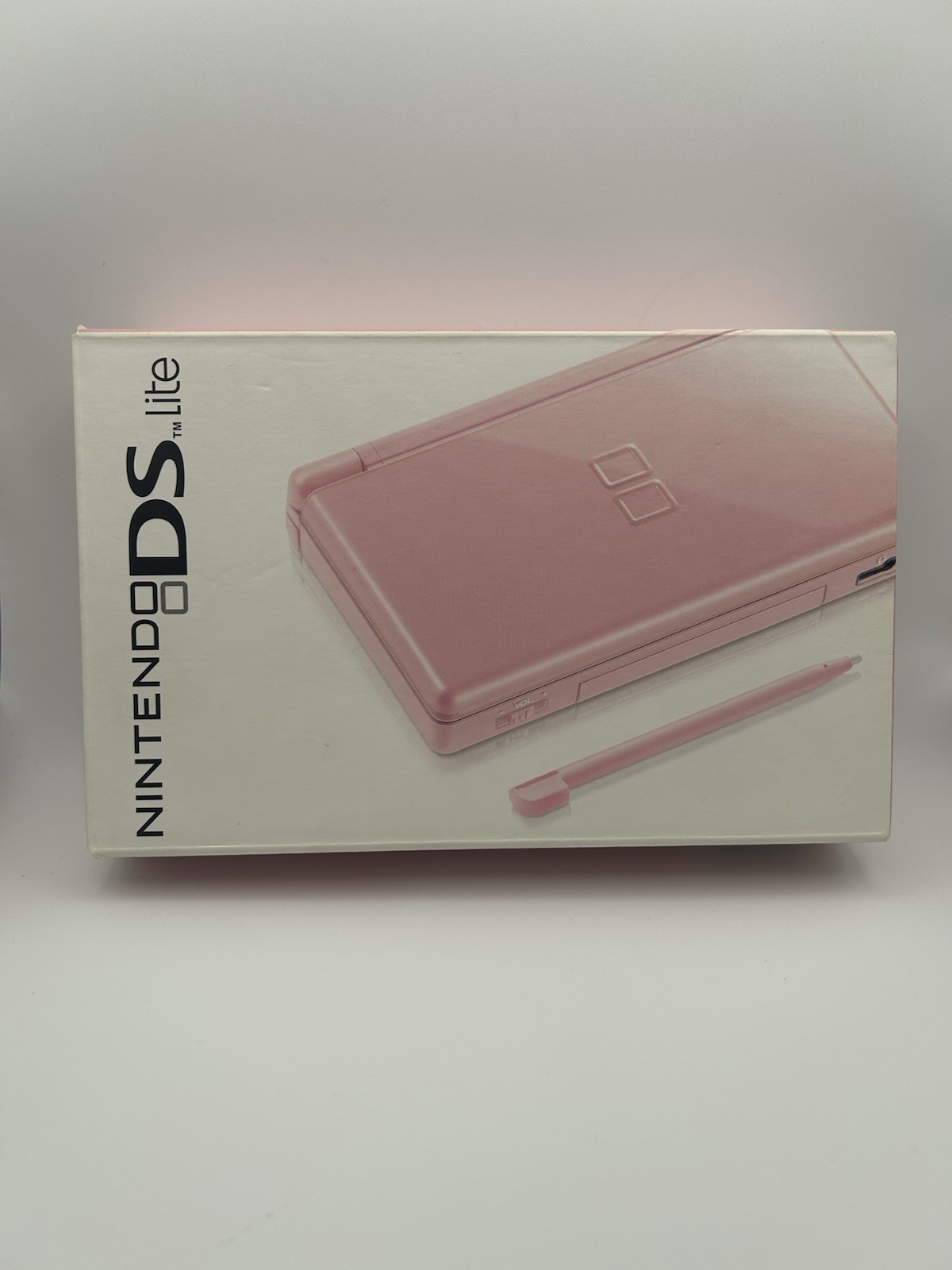 Nintendo DS Lite Coral Pink CIB Complete in Box Tested Working Authentic
