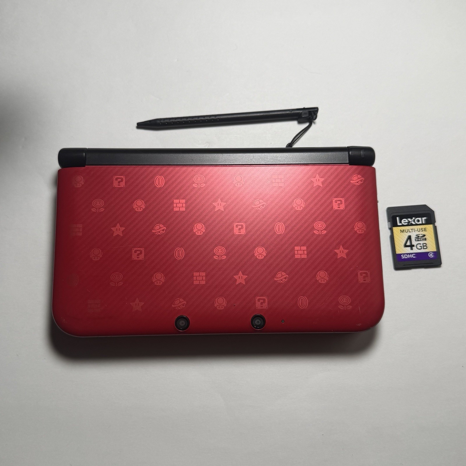 Nintendo 3DS LL Super Mario Limited Edition Red XL LL Used