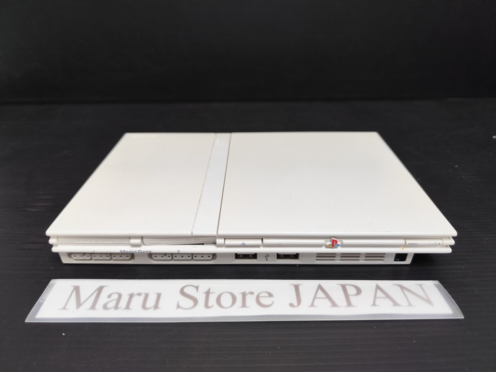 E+ “Region Free” Playstation2 PS2 Slim Console SCPH-75000 Ceramic White Note A