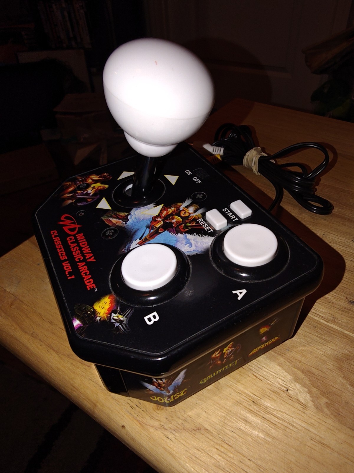 Midway Classic Arcade Classics Vol 1 Plug Play TV Joust, Gauntlet & Defender