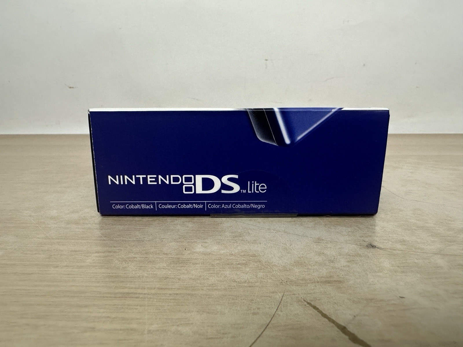 Nintendo DS Lite Handheld – Cobalt Blue/Black – USG-001 – Complete in Box: WORKS