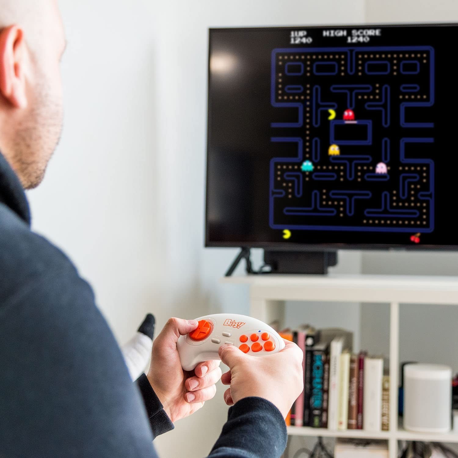 Electronic Game HDMI Console 8 Classic Games Wireless Controller 720P