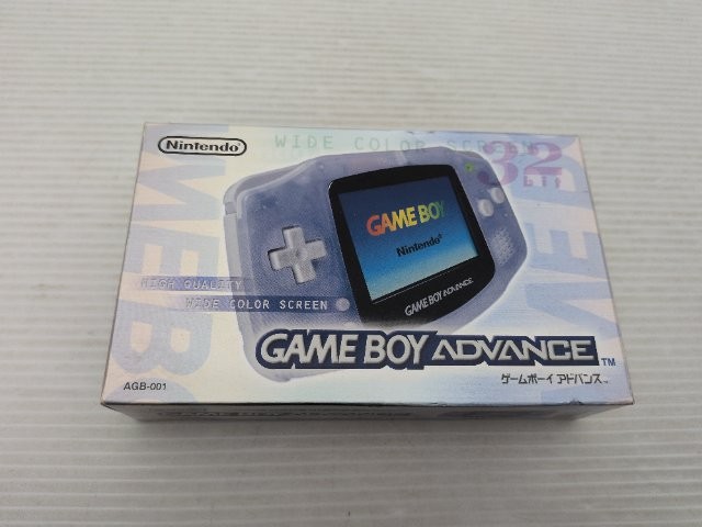 Game Boy Advance Console (AGB-001 / Milky Blue) GameBoyAdvance JP 9000025667791