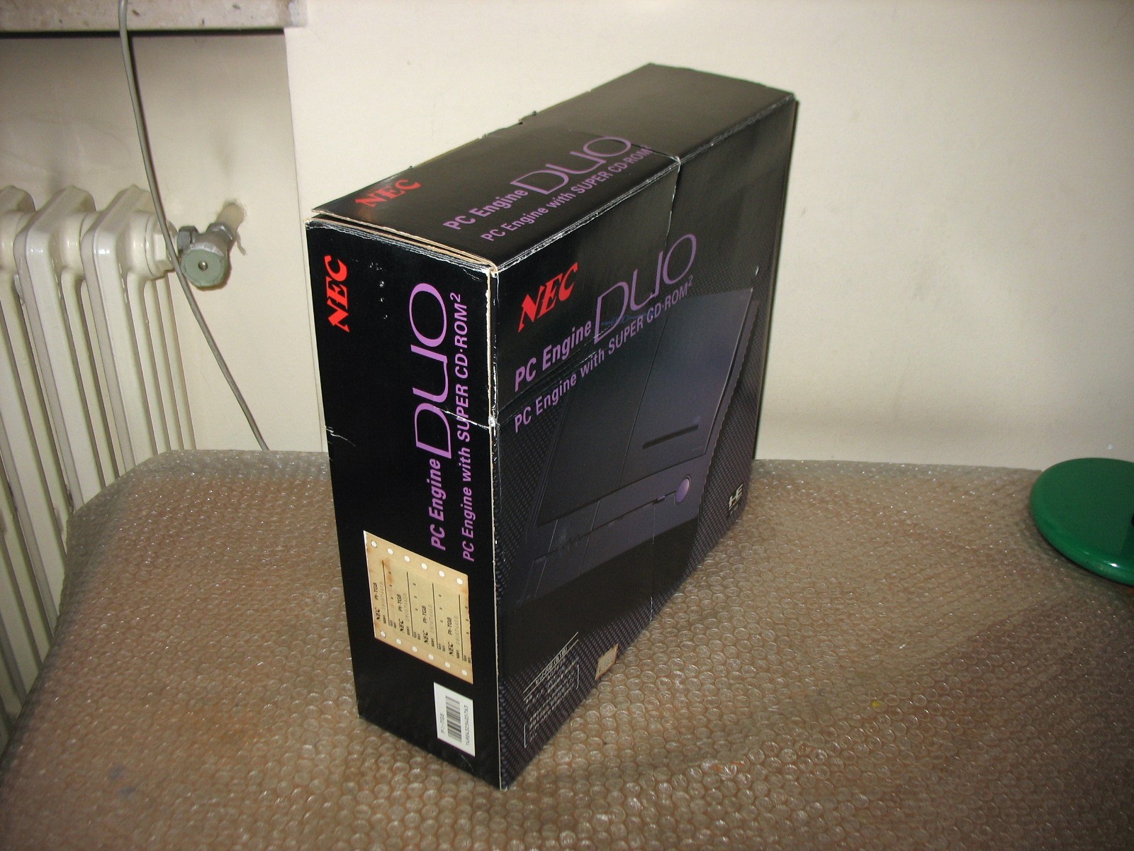 (CD NOT WORKING) BOXED NEC PC ENGINE DUO SUPER CD ROM CONSOLE JAP IMPORT!