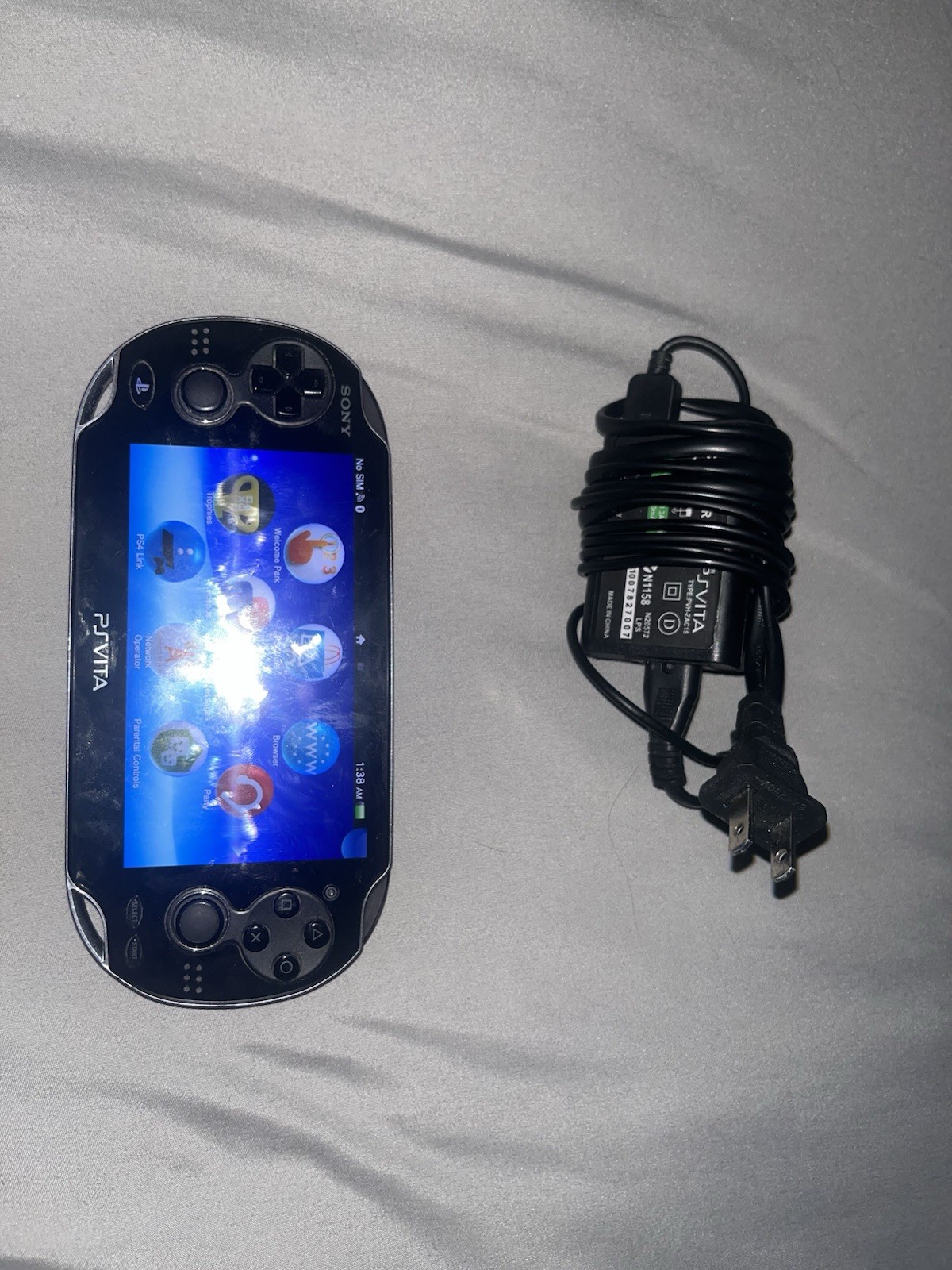 Sony PlayStation Vita Launch Edition Black Handheld System