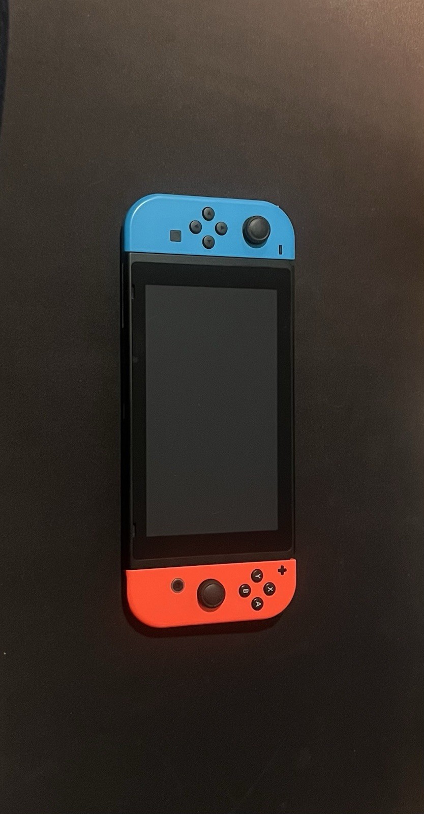 Nintendo Switch Handheld System Neon Blue & Red Joy-Con Wi-Fi Capability