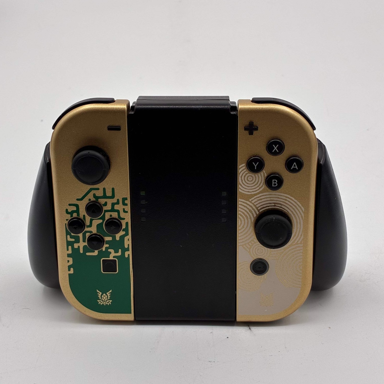 Nintendo Switch OLED HEG-001 Bundle w/ 512GB SD Card Zelda JoyCons Dock – Used