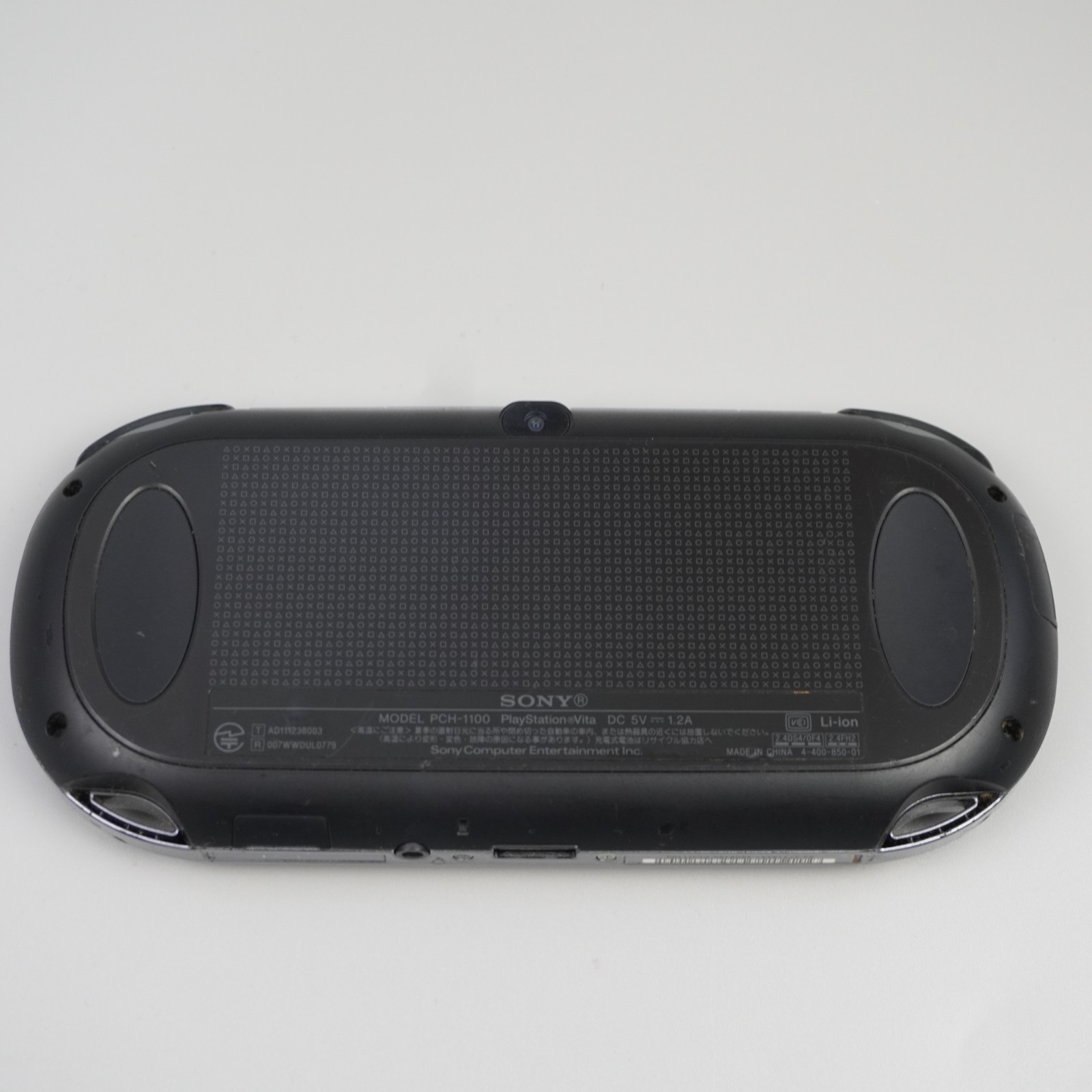 PS Vita PCH 1000 ZA01 Console PSV Black Fat w/ USB Charger #5730
