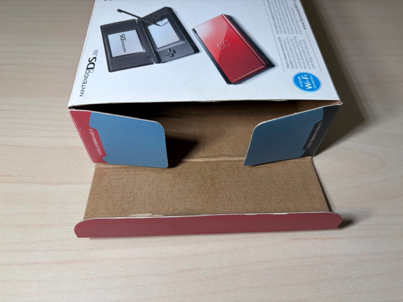 Mint Box – Nintendo DS Lite – Crimson Red Black – Console – Complete – Very Good
