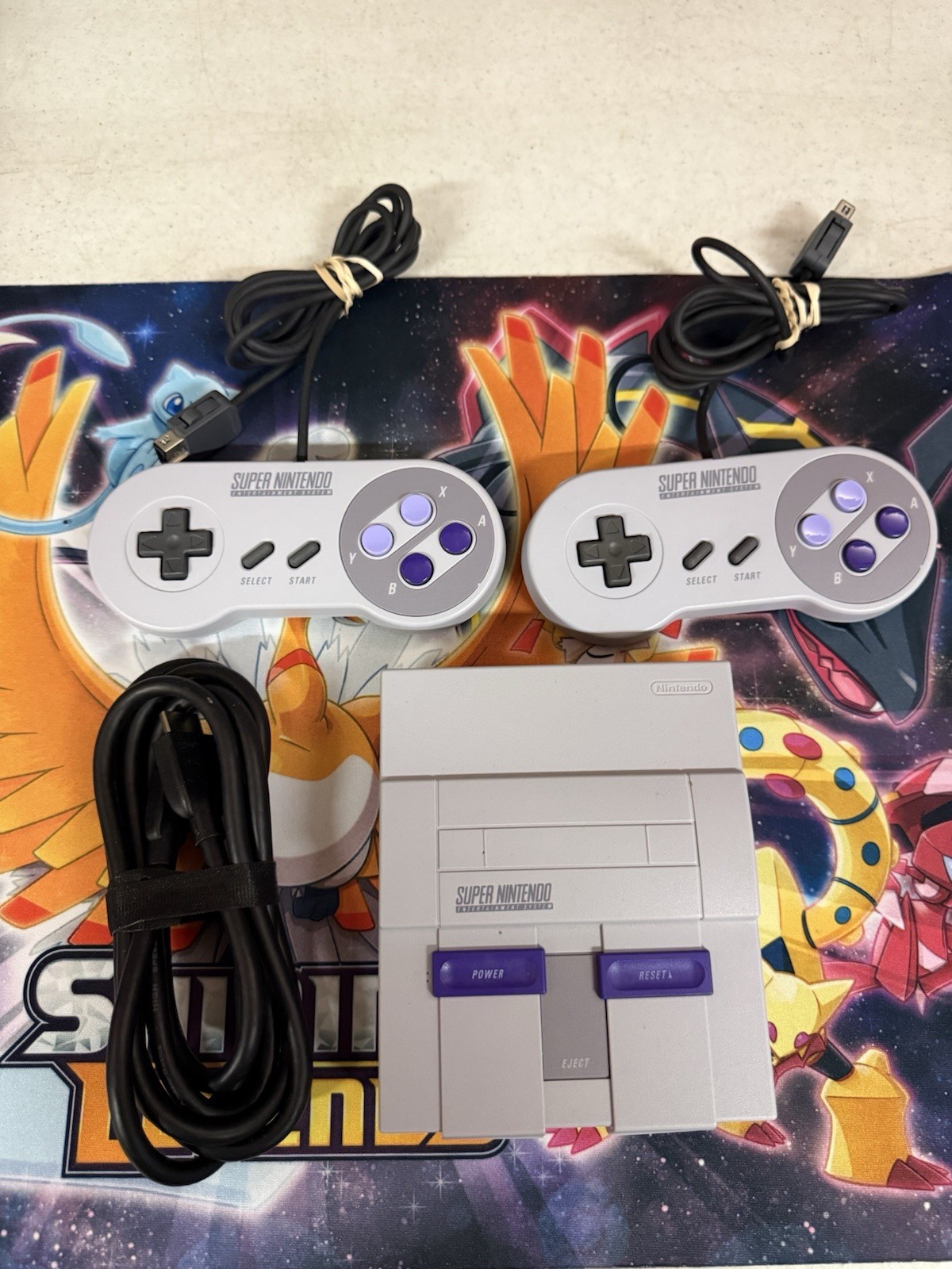 Nintendo SNES Classic Edition Mini Console w/ 2 Controllers HDMI Tested