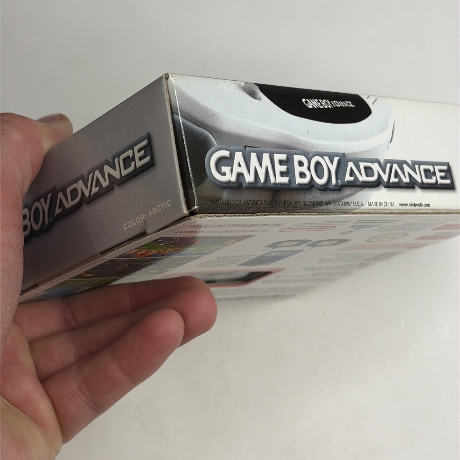 BRAND NEW Nintendo Gameboy Advance Arctic White Console FACTORY SEALED