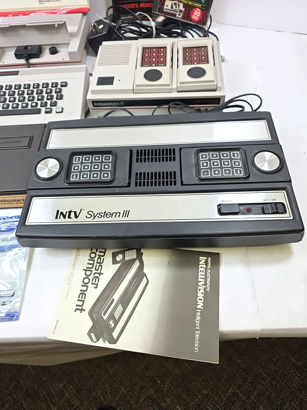 Intellivision Computer Module Keyboard Master Component Manuals & 1 Box