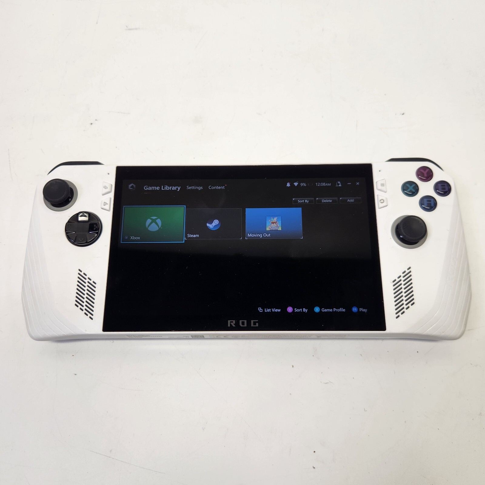 ASUS ROG Ally AMD Ryzen Z1 512GB 16GB RAM White Gaming Handheld Console
