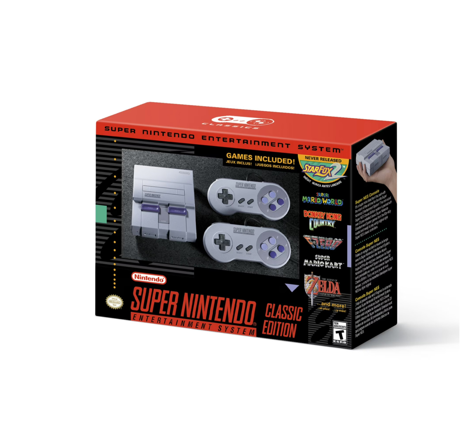 Nintendo Super NES Mini Classic Edition Control Deck – Gray(Limited Edition)