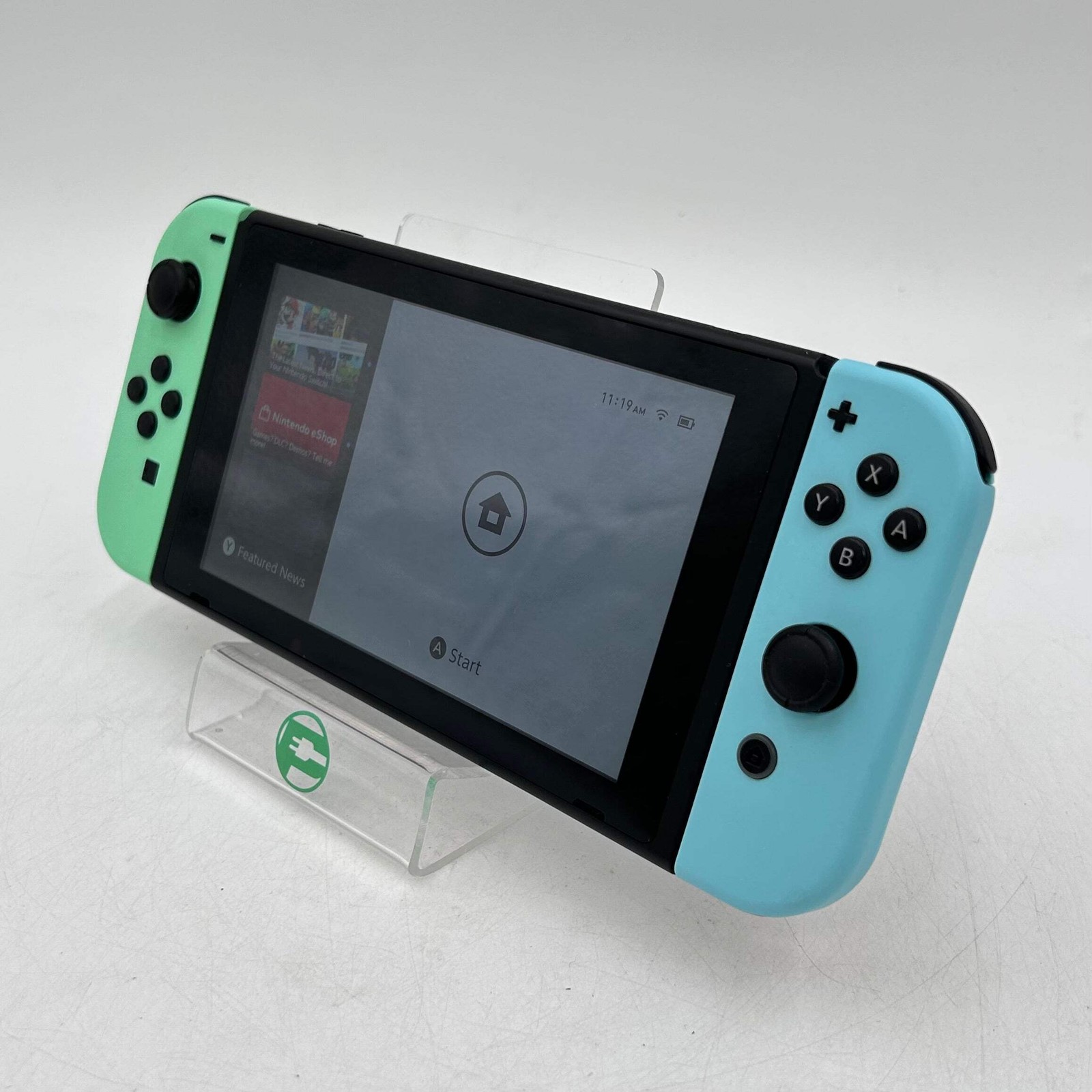Nintendo Switch v2 Console Gaming System HAC-001(-01) Animal Crossing Edition