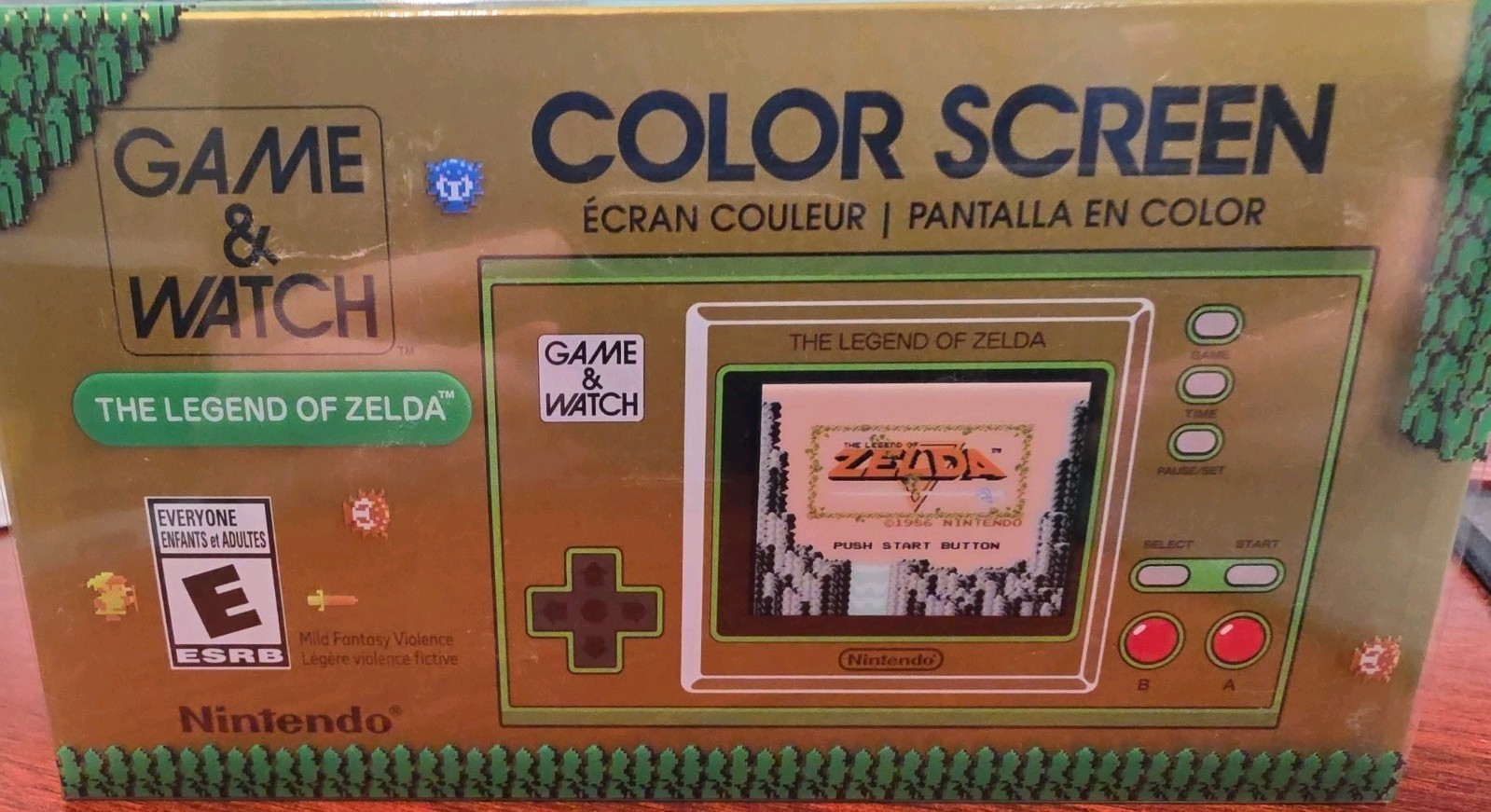 Nintendo Game and Watch: The Legend of Zelda Handheld Game System – New