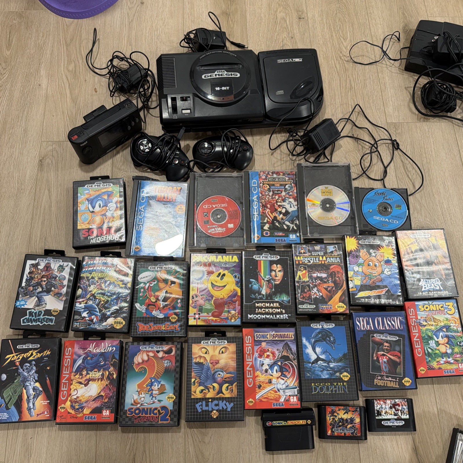 Sega Genesis Bundle + 25 Games Bundle.