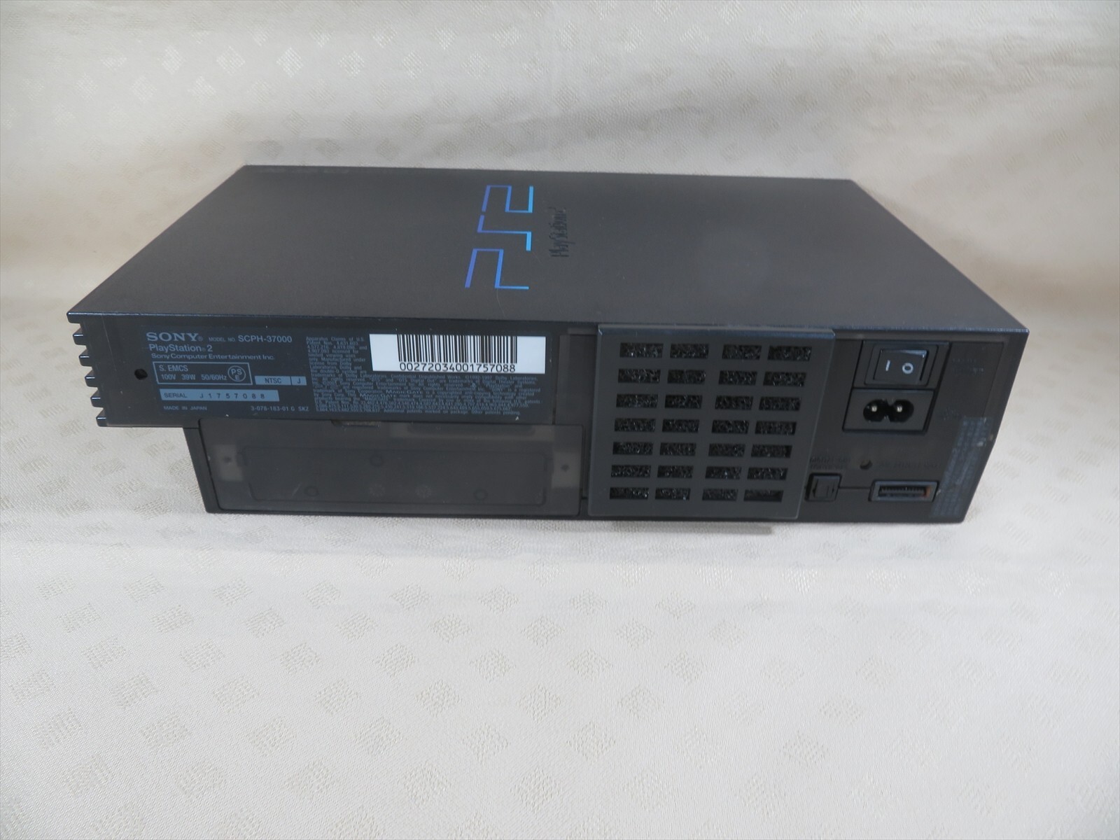 PS2 Playstation 2 console SONY Japan ZEN black SCPH-37000 controller tested jp