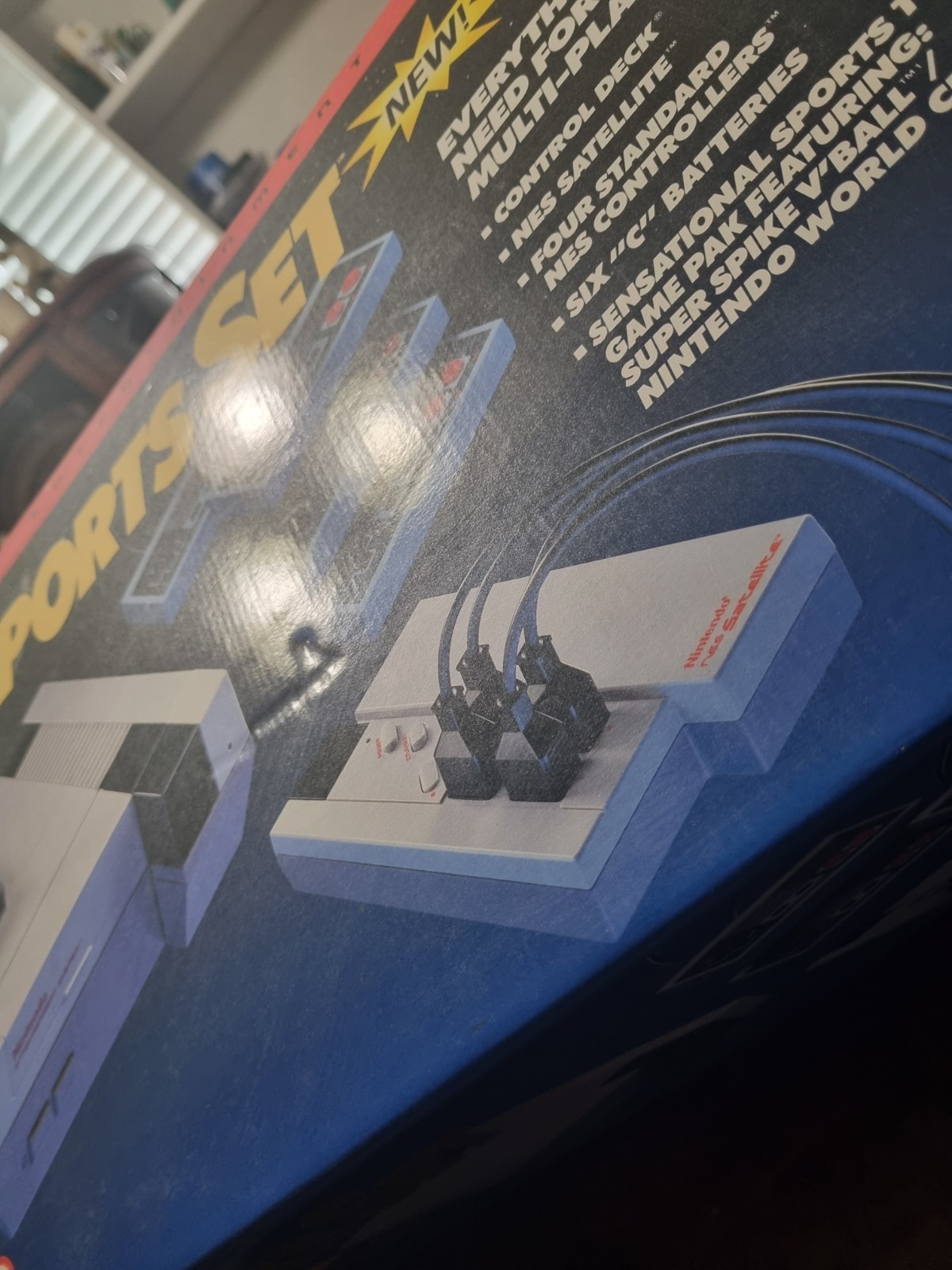 Nintendo NES Sports Set Console Bundle BRAND NEW OPEN BOX